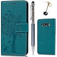 Cover per Samsung Galaxy J5 2016, Flip Custodia Libro Pelle PU e TPU Silicone con Funzione Supporto Chiusura Magnetica Portaf