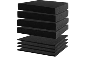 LDHHYH 4 stycken skum, 300 x 400 x 50 mm, 4 stycken, 300 x 400 x 10 mm, svart skuminsats – verktyg