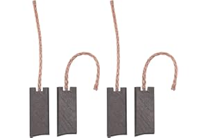 VGOL 4 escobillas de carbón para ventilador de motor de calefacción compatible con VW compatible con Passat Lt235 2000 compatible con Mercedes 22 x 9 x 8 mm