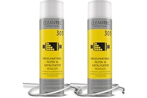‎CMS CLEANTEC GMBH CleanTEC 301 Profi Dieselpartikelfilter und Kat intensiv Reiniger Spray mit Sonde 400ml
