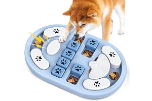 Blanlody Hundpusselleksaker, interaktiva hundleksaker för tristess, godisdispenser
