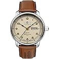 Zeppelin Men's Automatic Watch 100 Years Méditerranée 9664-5, Classic, Silver, Modern, Silver, Modern