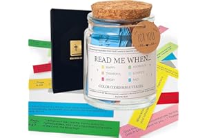 JOYIAL Bible Verses - Confezione da 90 mini biglietti da preghiera con versetti biblici colorati, con versetti biblici, in vetro, regalo per incoraggiamento cristiano