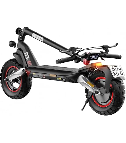 Trottinette électrique 500W – Batterie 48V 15Ah – Autonomie 80-100 Km – Pneus Tout-terrain 10″ – Homologuée Routière