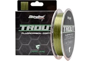 Sbirulino® Ligne de pêche revêtement fluorocarbon Truite MT 150-500-1000 diam. 0.12 à 0.25. Spécial compétition de truites.