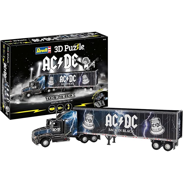 Revell RV07453 Fan-Edition, Geschenkset AC/DC Truck Rock or Bust 