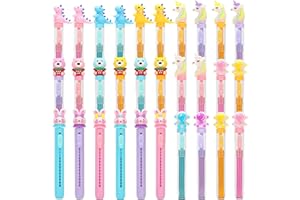 SKAMORI 30 Pezzi Gomme da Cancellare Bambini, Gomma Retrattili a Forma di Penna, Gomme da Cancellare per Gadget Compleanno Bambini & Regalini Fine Festa Compleanno bambini