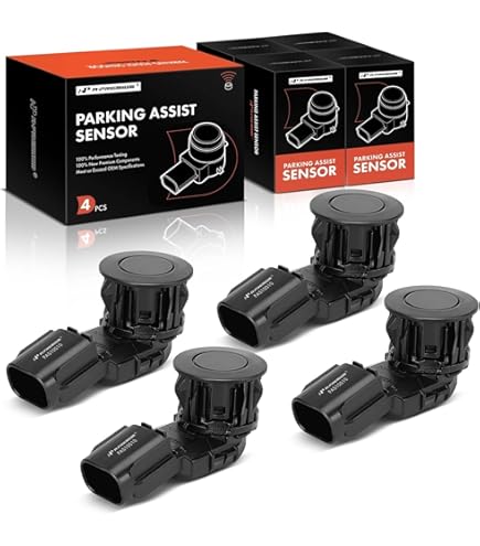PDC Parksensoren 89341-48010 Einparkhilfe Sensor 8934148010 Für Lexus Für RX270 Für RX350 Für GX400 Für GX460 PDC Parkassistent Sensor (Farbe : Schwarz
