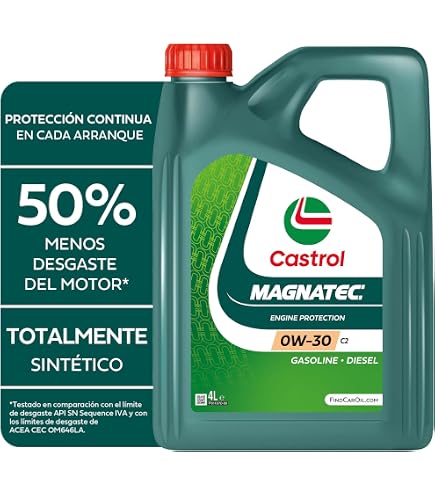 Castrol MAGNATEC Hybrid 0W-20 Full Synthetic Motor Oil, 4L