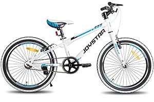 JOYSTAR Lubbock 20 Bicicleta Infantil de 24 Pulgadas para niños y niñas de 7 a 12 años Bicicleta de montaña rígida para niños con Marchas de 1 a 7 velocidades