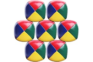 ELCOHO 7 Pack Beginners Juggling Balls Durable and Soft Easy Juggle Balls