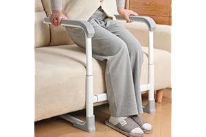 YBIETH Stand Assist Aid for Elderly, Height & Width Adjustable Chair Lift Assist, Safety Grab Bar, Mobility Standing Aid Rail for Couch, Assistance Handle for Seniors, Disabled and Handicap Users