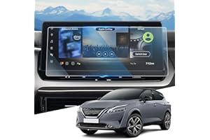 WEIPIN 12,3" zoll Navigation Panzerglas Schutzfolie für Nissa-n Qashqai J12/ X-Trail T33 e-POWER 2023 2024 2025, Gehärtete glas Schutzfolie für Nisan Connect Zubehör Passend mit aus 9H Kratzfest