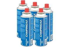 Campingaz Lot de 5 cartouches de gaz à valve CP 250 - Mélange isobutane