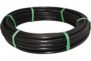AQUACENTER Aqua Center M116909 - Tuyau pour Goutte à Goutte, Ø 16 mm, 25 m, Noir avec Goutte-à-Goutte intégré Chaque 35 cm
