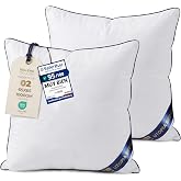 Utopia Bedding Sofa Cushions with Filling Included 65 x 65 cm Pack of 2 | Versatile Home Polyester Filling Keeps Its Shape Ea