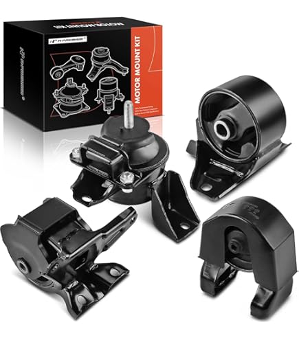 Engine Mount And Transmission Mount Kit 4 - Compatible With 2005 - 2009
