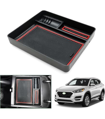 Vassoio Estraibile YEE PIN Per Volkswagen T-Roc - Organizzatore Console, Con Tappetino Antiscivolo - Foto 6