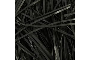 N NIMXY 200g Black Shredded Tissue Paper for Gift Boxes & Hamper Filing, Shredded Paper for Gift Box Filler Packaging & Basket Stuffing