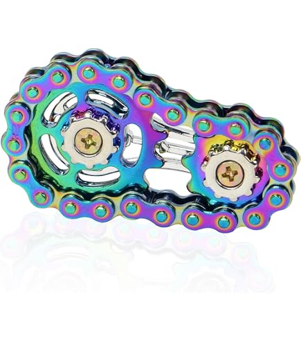 Gear Ball Fidget – Lot De 2 Boules à Engrenages Steampunk – Impression 3D PLA – Soulage Le Stress Et L’Anxiété – Bleu Et Violet – Cadeau Anti-Stress