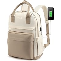 WindTook Zaino Porta PC da Donna con Porta USB Zaino per Computer 14 Pollici Zaino Moda in Tela