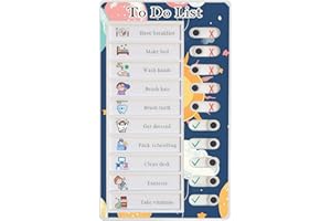 VELLICHOR Checklisten-Tafel Aufgabenliste zum Aufkleben, wiederverwendbares Memoboard für Kinder,Aufgabenplaner Kinder, Aufgabenliste für Kinder (Balloon)(Ballons)