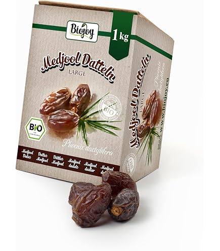 Datteri Medjoul Jumbo Premium Classe 1 - Confezione Da 3 Kg (3 X 1 Kg), Senza Zuccheri Aggiunti, Origine Israele