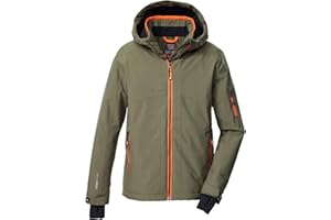 Killtec Ksw 202 Bys Ski Jckt Giacca da sci/giacca funzionale con cappuccio e paraneve Bambini e ragazzi