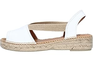 TONI PONS ETNA - Espadrille pour Femmes dans des Tons Unis de en Cuir.