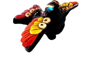 ELTRICOLOR Authentic Aztec Colorful Hummingbird Whistle Made in Mexico Special For Outdoors Activities & Have Fun 110 DB- Silbato Colibrí Azteca Hecho En Mexico (Assorted Colors).