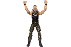 MATTEL WWE- Braun Strowman Figura, Colore Marrone, FMJ76