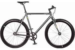 FK CYCLING Bicicleta Fixie/Single Crest Estate Gris Aluminio, tamaño XS - XXL