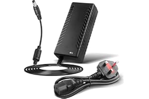 LETAOXING 12V 4A Power Supply Adapter AC 100-240V to DC 48W Transformer 4000mA Converter with 5.5mmx2.5mm DC Output Plug for Camera LED Strip Lights Router CCTV Cameras DVR NVR