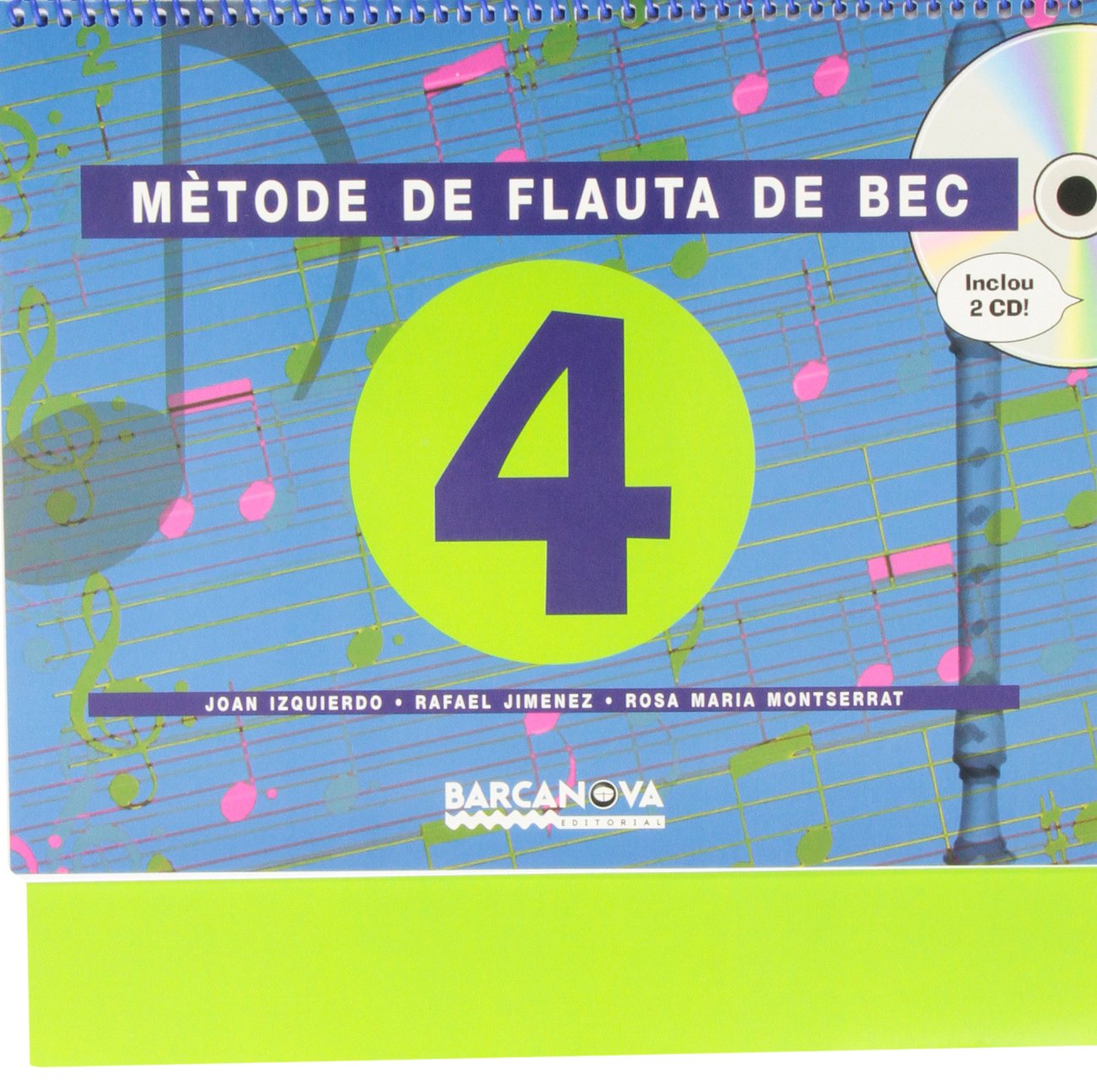 Mètode de flauta de bec 4 CS