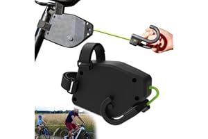 Luylmo Bike Towing System Child Retractable, Abschleppseil für Mountainbikes im Freien, Einziehbarer Fahrradanhängersystem für Kinder, Bike Trailer Abschleppsystem, MTB & Radfahren Stretch Zuggurt