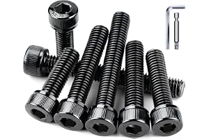 mawmuaw cylinderskruvar med insexkant, M4 x 35 mm, 30 st. skruvar, rostfritt stål, A2 V2A cylinderhuvudskruvar, DIN 912/ISO 4