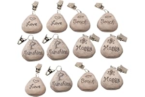 ToCi - Juego de Pompones de Mantel con Pinza (12 Unidades)