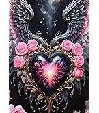 5D DIY Diamant Peinture Kit Ange Magique 30x40cm Complet Diamond Painting Full Kits Petite Point Croix Strass Puzzle Broderie Canvas Wall Art Décor M878