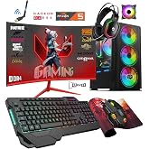 Zeiron Zgx25 Ryzen 5 3600 32Gb 3200Mhz Ram 512Gb Ssd Rx550 Gddr5 23.8" Curved Oyuncu Masa&uuml;st&uuml; Bilgisayar