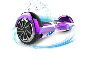 ‎ELEKGO ELEKGO Hoverboard,6,5-Zoll-Hoverboard mit Bluetooth-Lautsprecher,LED Licht, Selbstbalancierendes Hoverboards für Kinder und Jugendliche