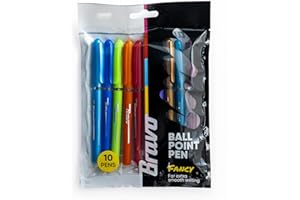 Ballpoint Pen Bravo Fancy - Pack of 10