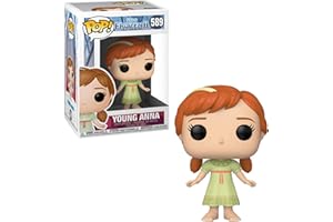 Funko Pop! Disney: Frozen 2 - Young Anna - die Eiskönigin - Vinyl-Sammelfigur - Geschenkidee - Offizielle Handelswaren - Spielzeug Für Kinder und Erwachsene - Movies Fans - Modellfigur Für Sammler