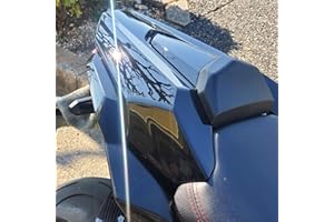 Midimttop Motorrad Hinten Sozius-Sitz,Fondpassagier Soziusabdeckung ABS Heckabdeckung Sitzverkleidung Replacement for CB650R CBR 650R CB 650 R 2019 2020 Zubehör (Glänzend schwarz)