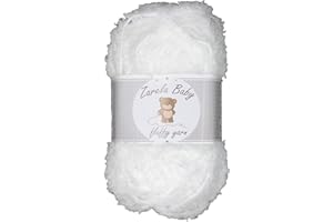 Zarela Baby Fluffy Wool 25g (01 White)