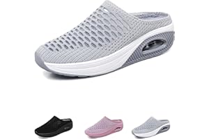 WIWIDANG Hatme ortopedyczne kapcie, wsuwane buty sportowe, damskie chodaki z wkładką