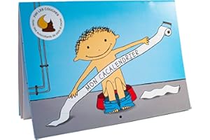 Mon Cacalendrier: livre d'apprentissage de la propreté pour enfant pour arrêter les couches avec autocollants de pipi et caca et commencer sur le pot