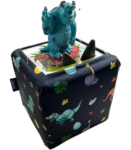 Housse Toniebox Lianda Dinosaure - Protection Et Transport Pour Figurines Audio