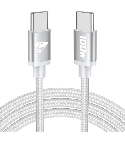 AUFU 180 Ruota Cavo USB C a Tipo C PD 100W Cavo di ricarica rapido Cavo dati per MacBook Xiaomi POCO Cavo USB-C Samsung  202192403