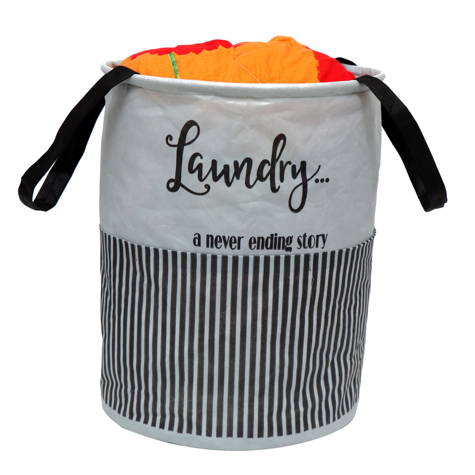 Perpetual Cloth Basket for Laundry Review: Waterproof Non Woven Bag for Storage Clothes