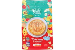 QUICK CREPES Award-Winning Luxury Pancake and Crêpe Mix – 1kg Resealable Bag. Just Add Water for Authentic French Crêpes. Perfect for Sweet & Savoury Crêpes and Pancakes